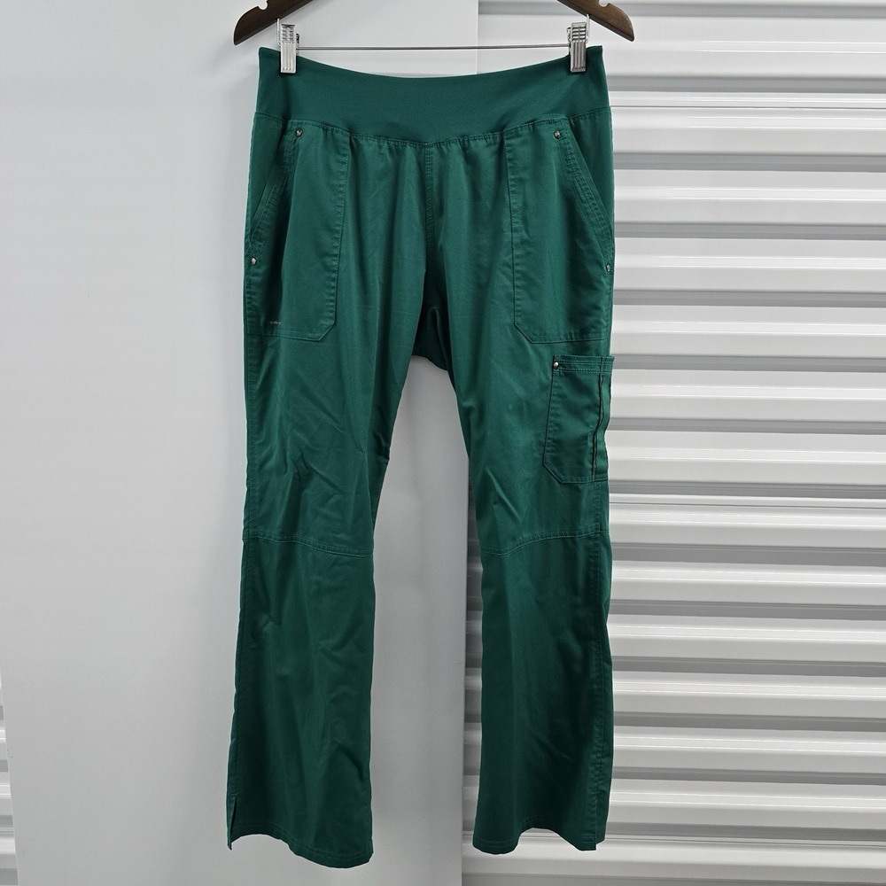 Healing Hands Purple Label Tori Scrub Pants Green Cargo Stretch Women's MP